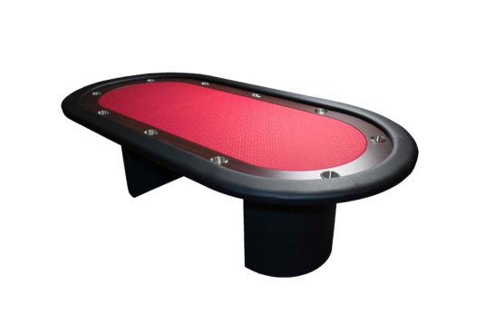Mesa de Juego Poker Roja 96" Torneo