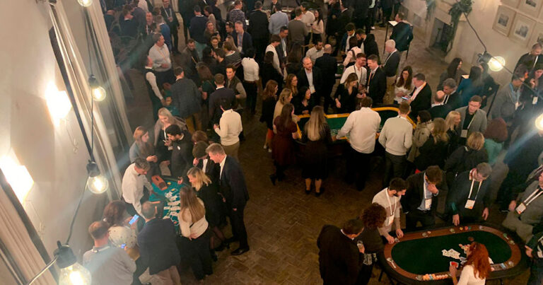 Evento de casino para 1.200 personas